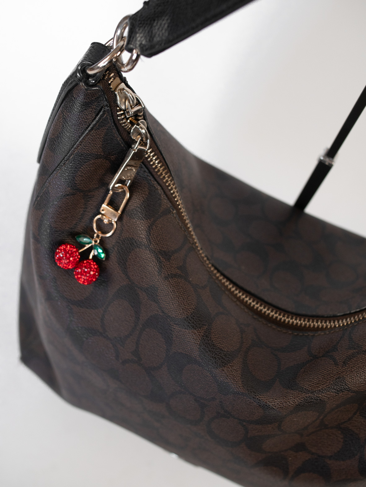 Coach Celeste Signature Bag – Chocolate Monogram - Image 7