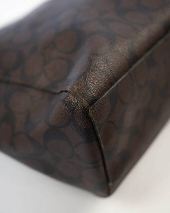 Coach Celeste Signature Bag – Chocolate Monogram