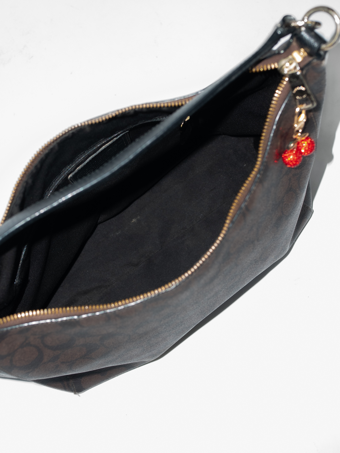 Coach Celeste Signature Bag – Chocolate Monogram - Image 14