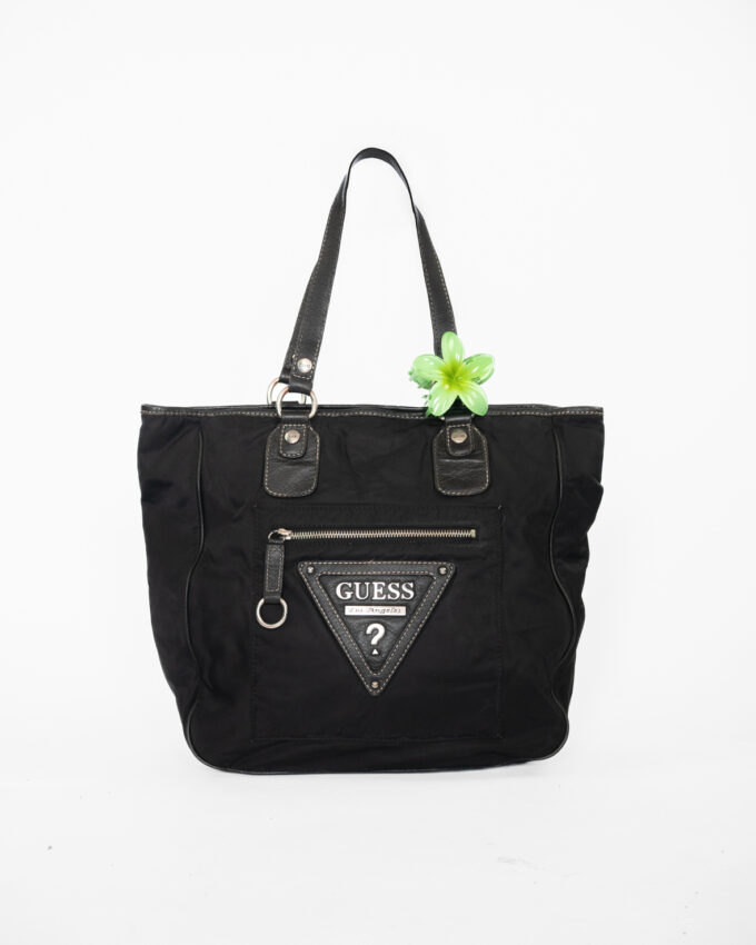 Vintage Guess Nylon Tote Bag