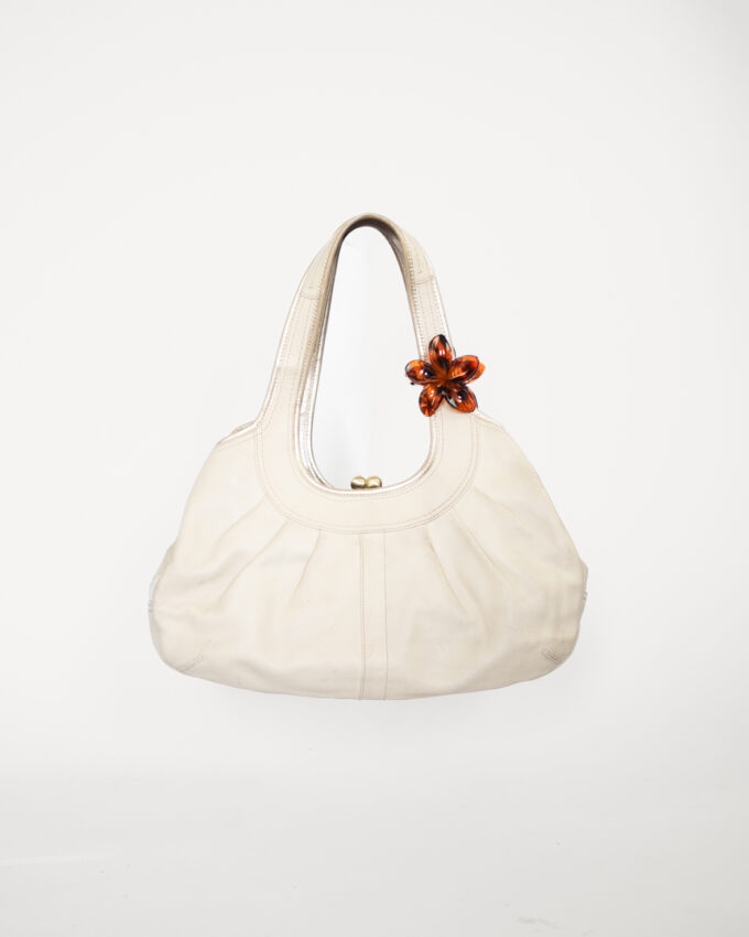 Coach Ergo Kisslock Leather Bag