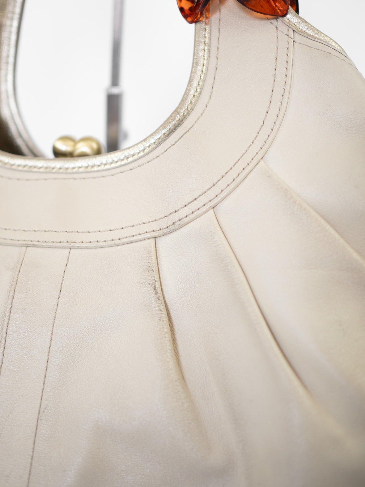 Coach Ergo Kisslock Leather Bag - Image 3
