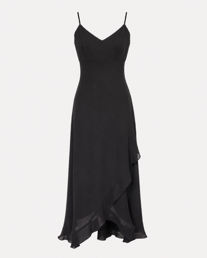 Alyn Paige Midnight Elegance Vintage Maxi Dress - S/M