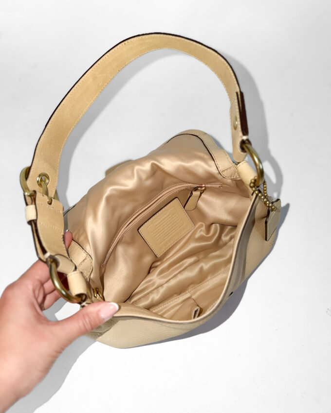 Vintage Coach Soho Leather Buckle Bag
