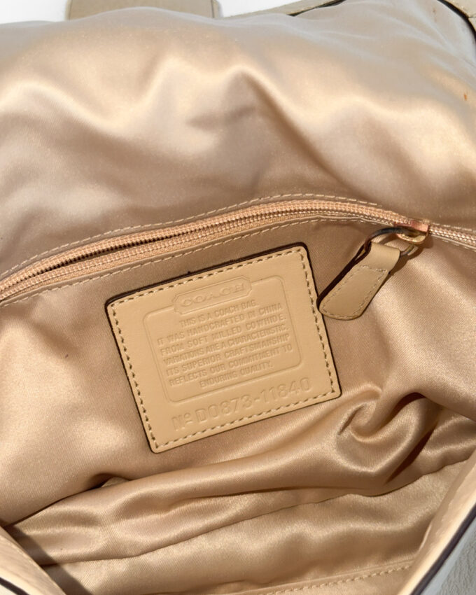 Vintage Coach Soho Leather Buckle Bag
