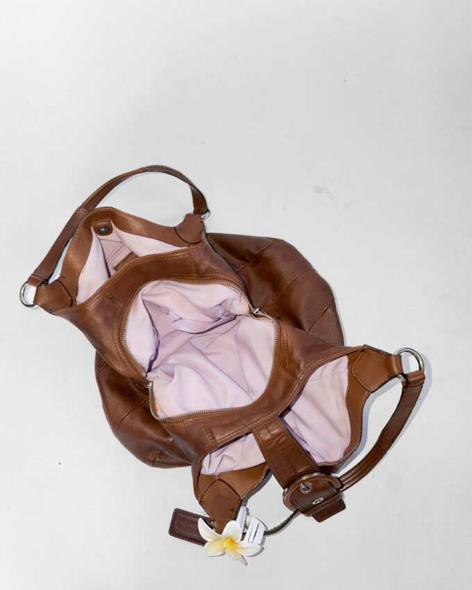 Vintage Coach Soho Leather Buckle Bag