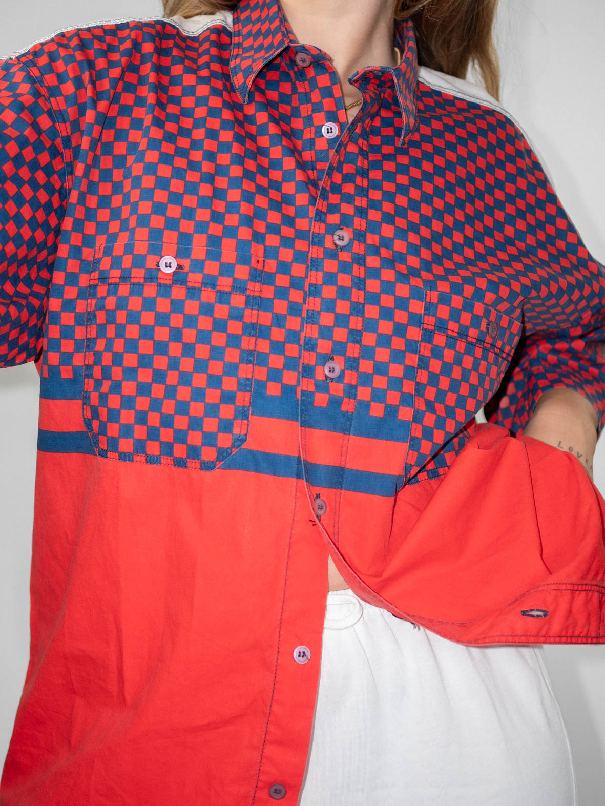 Vintage Gasoline & High Grade Oils Shirt - L - Image 3