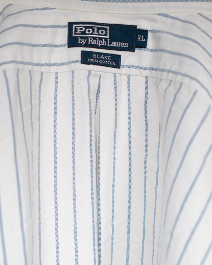 Vintage Ralph Lauren Striped Oxford Cotton Shirt - XL