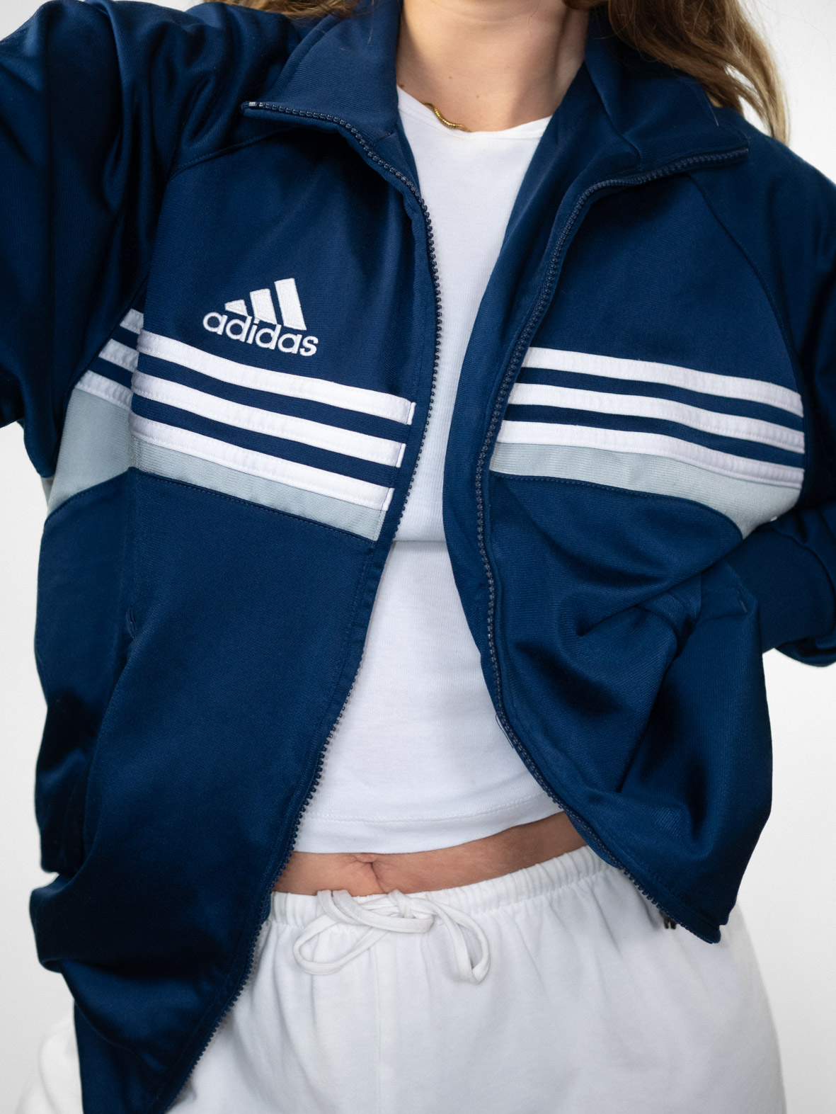 Vintage Adidas Track Jacket - S/M - Image 3
