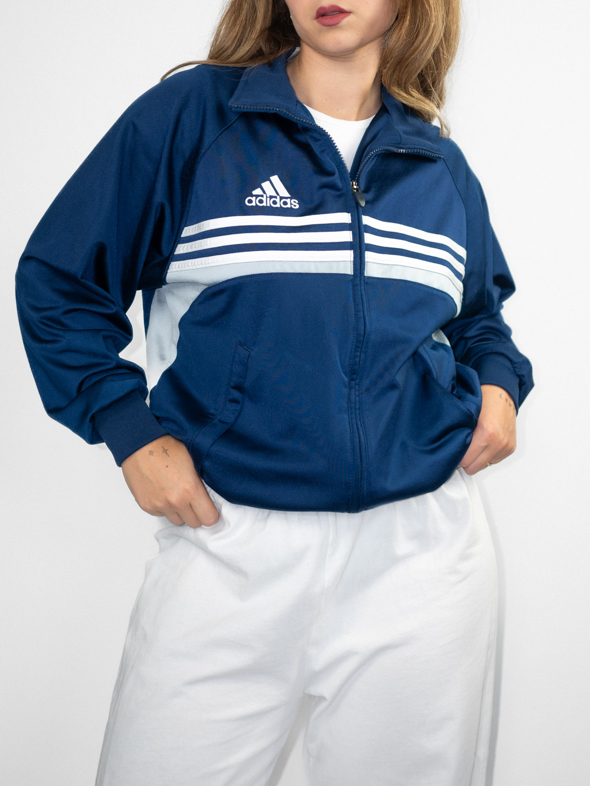 Vintage Adidas Track Jacket - S/M - Image 5
