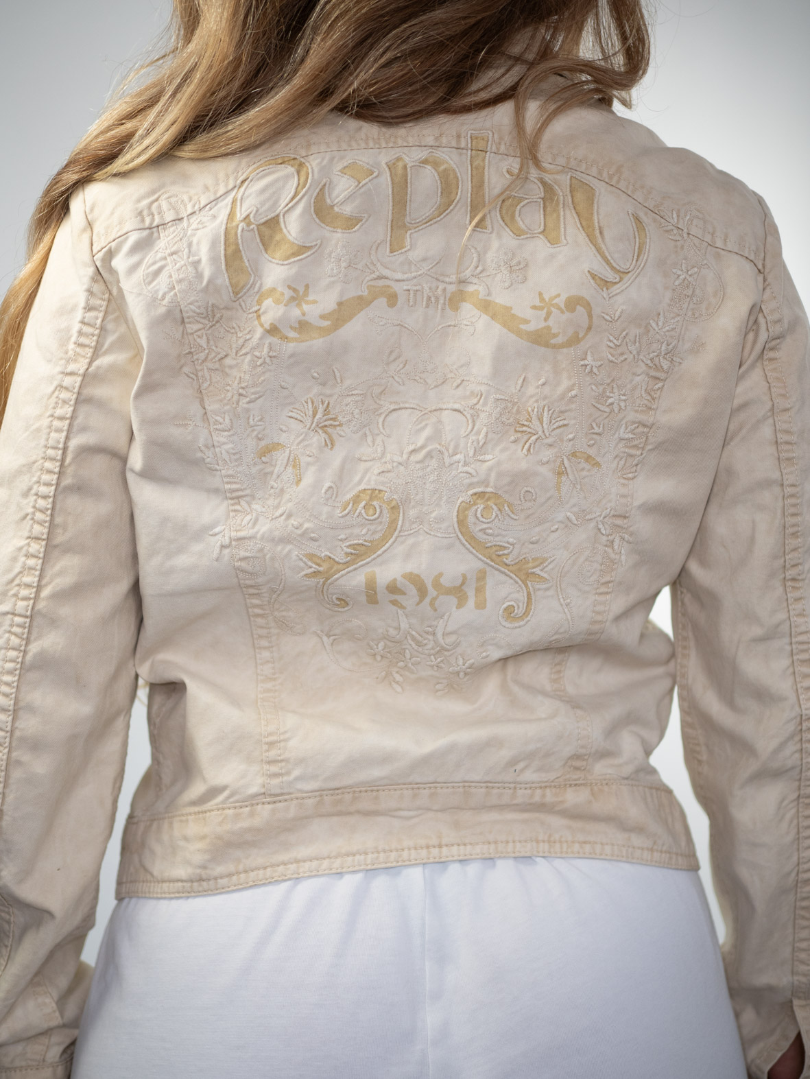 Vintage Replay Embroidered Jacket - M - Image 6