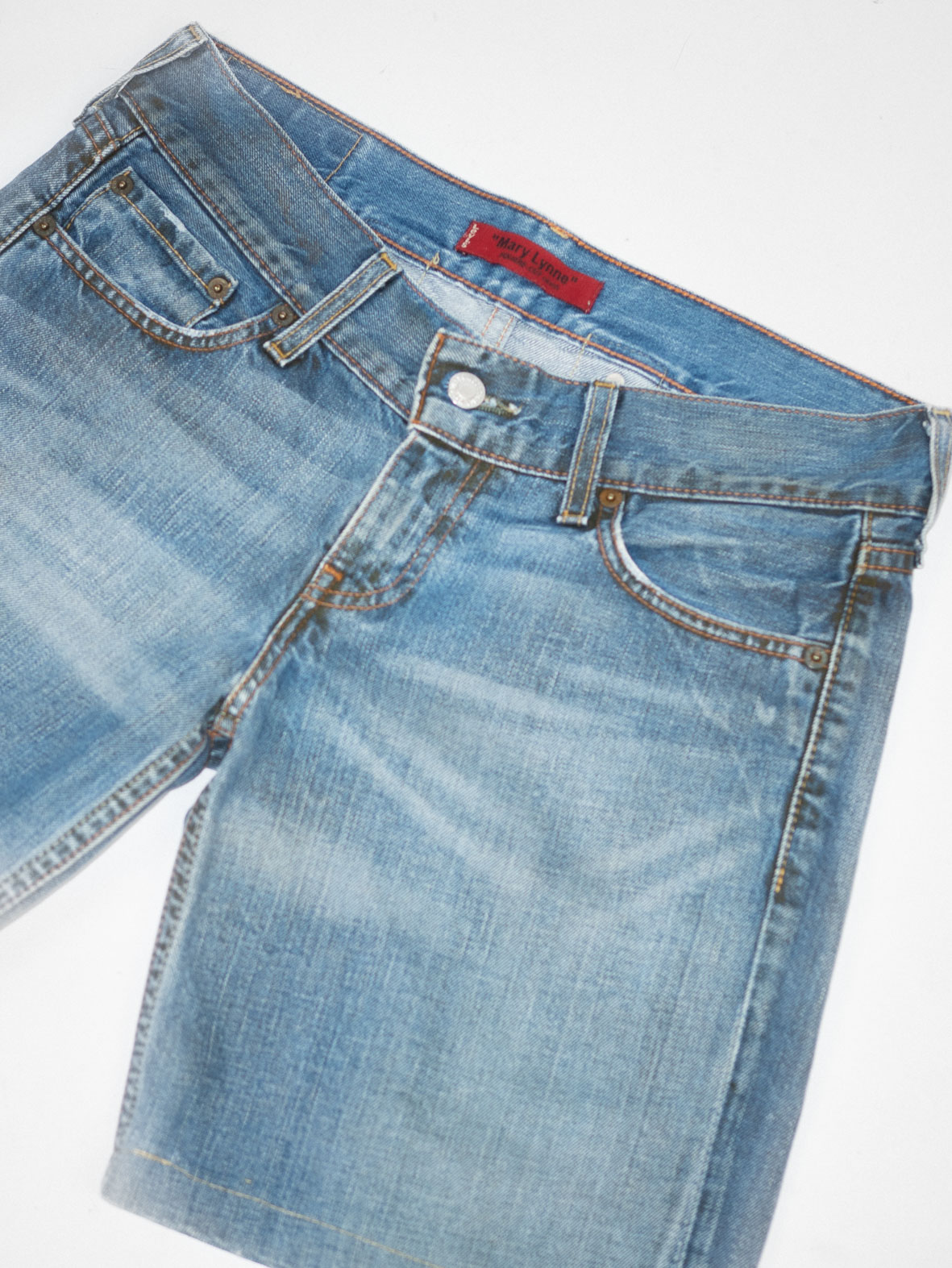 Levi's Cotton Denim Shorts - S/M - Image 5