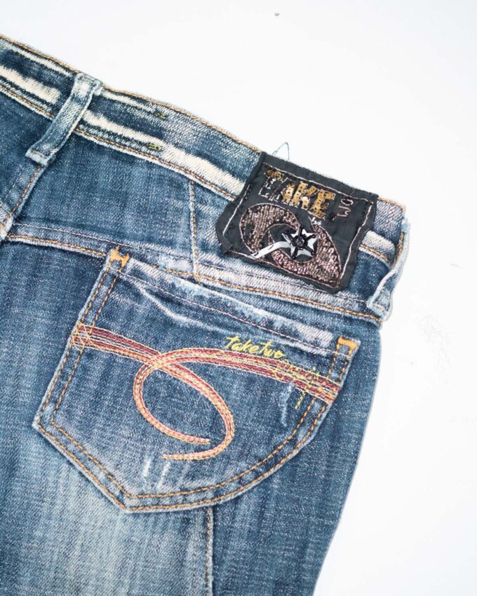 Vintage Denim Summer Shorts - S/M