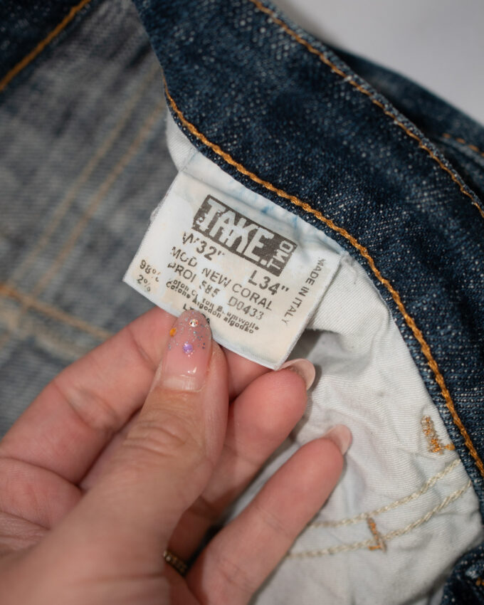 Vintage Denim Summer Shorts - S/M