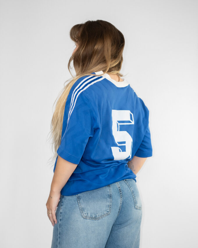 Vintage Adidas Royal Blue Sport Jersey - L
