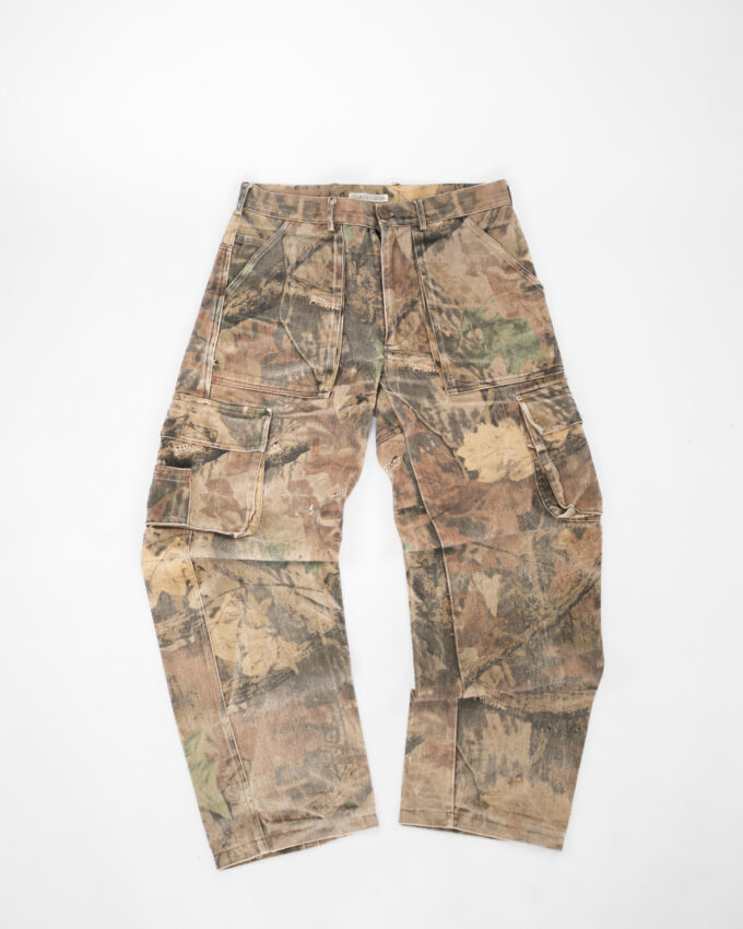 Vintage Camouflage Cargo Pants  - M