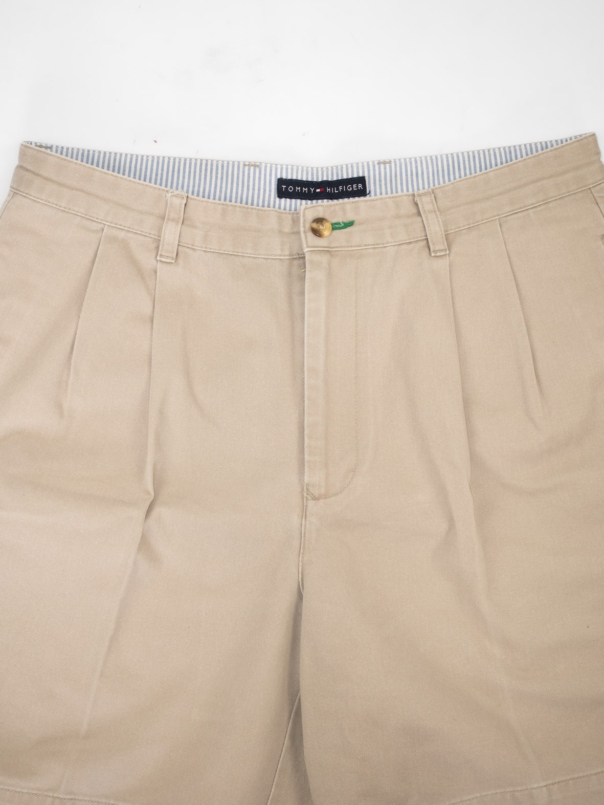 Vintage Tommy Hilfiger Pleated Shorts - M/L - Image 2