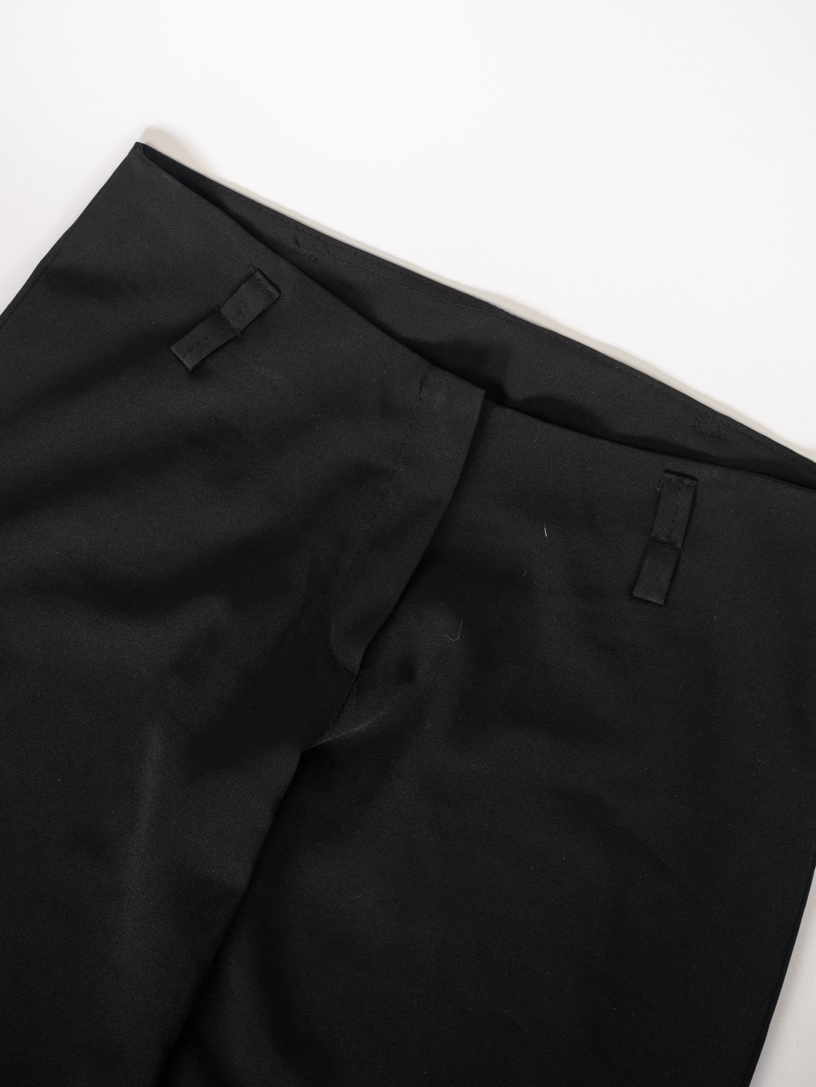 Vintage 00s Rhinestone "PIN UP" Trousers - S - Image 6