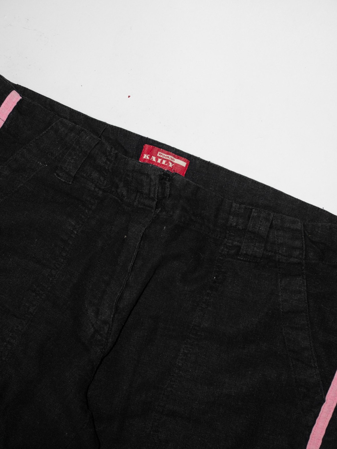 Vintage Linen Capri Pants - S/M - Image 5