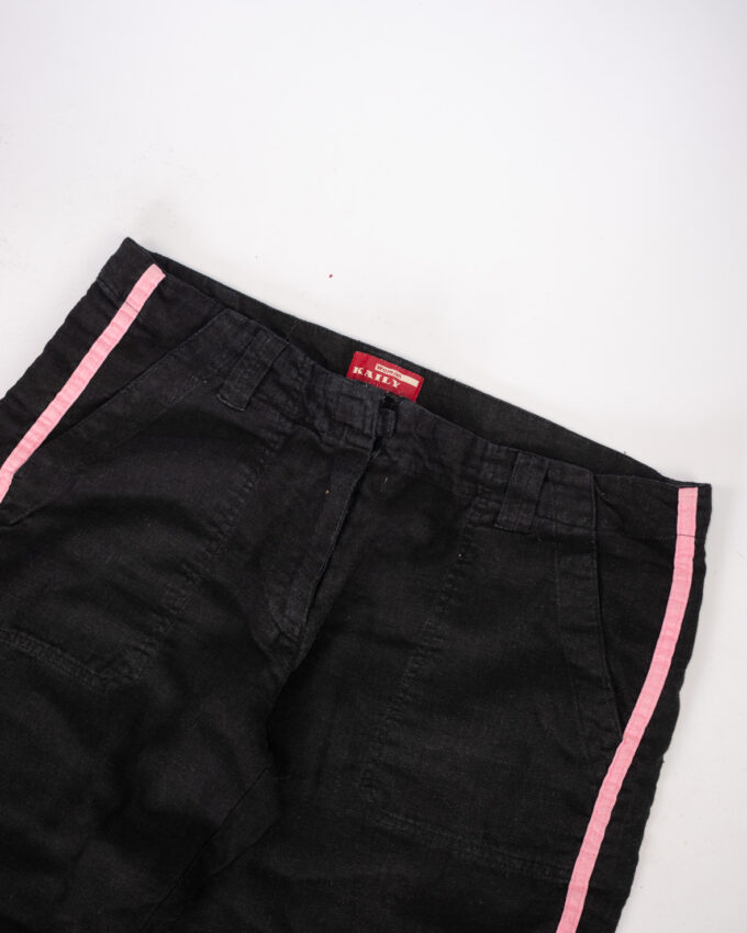 Vintage Linen Capri Pants - S/M