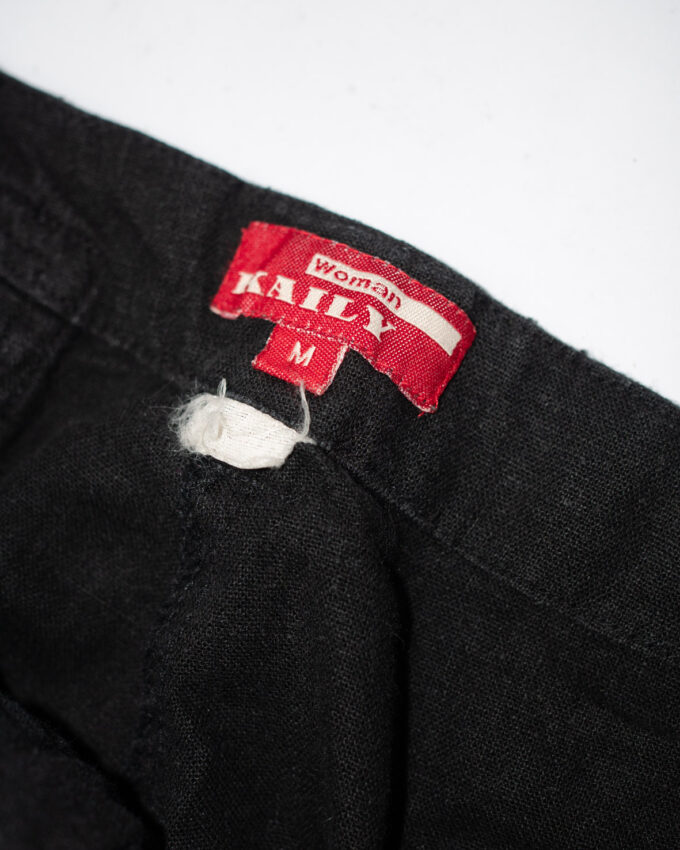 Vintage Linen Capri Pants - S/M