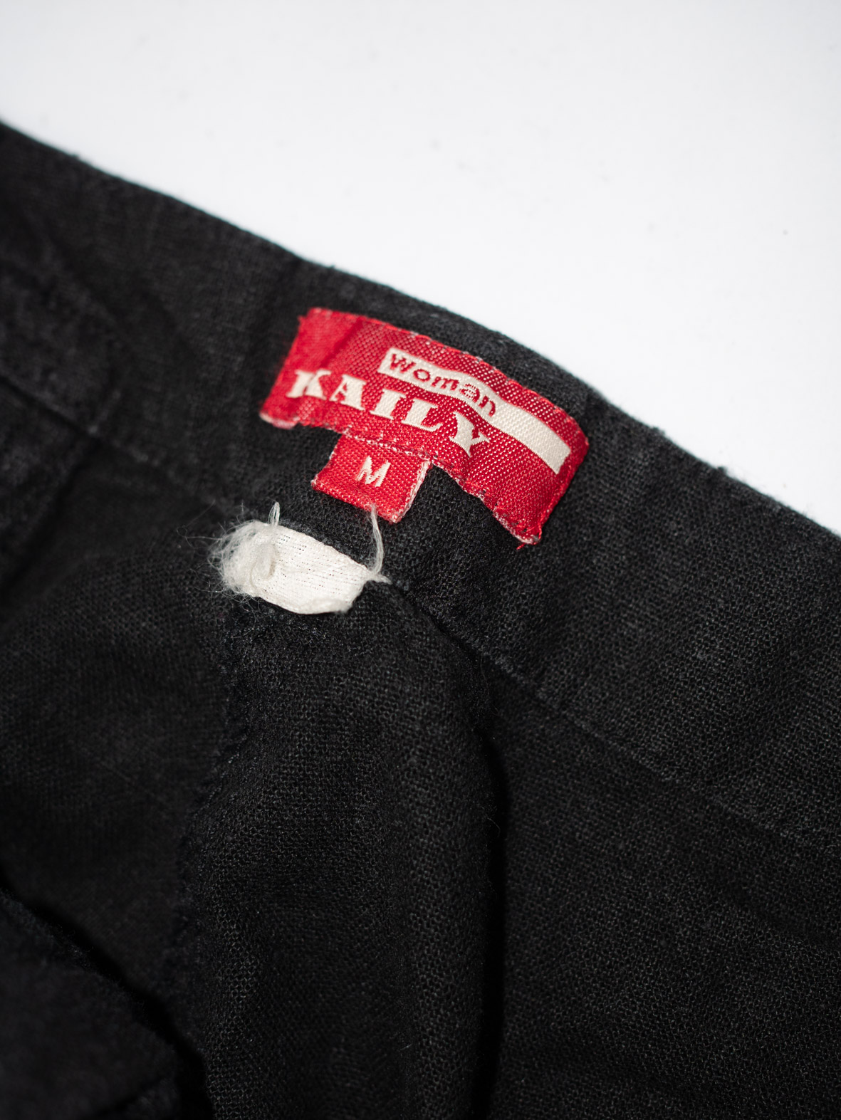 Vintage Linen Capri Pants - S/M - Image 3