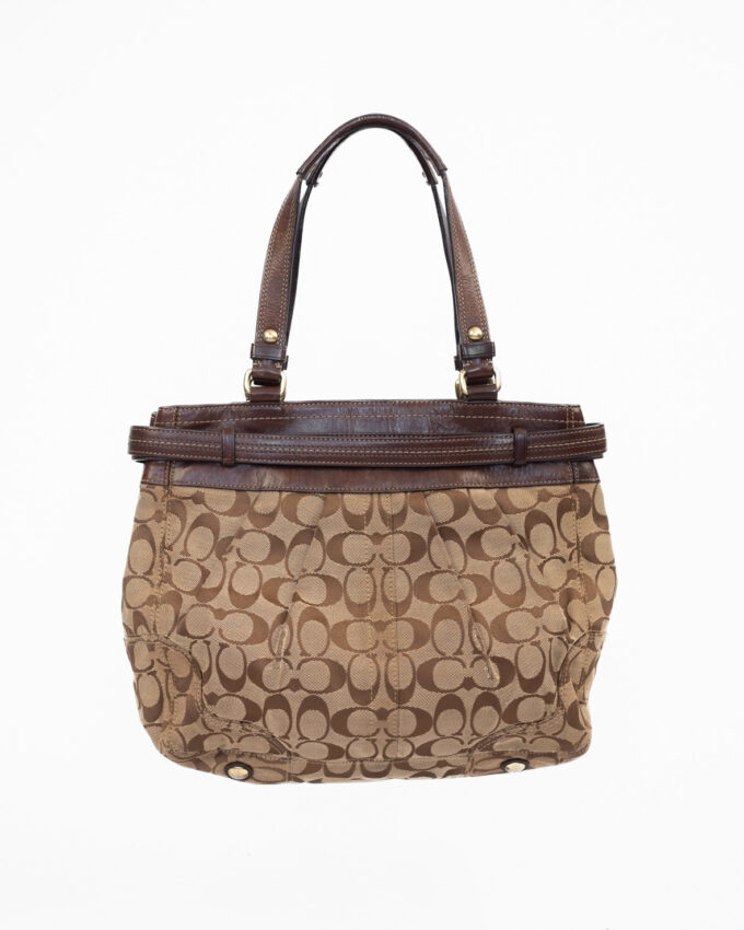 Vintage Coach Horsebit Signature Bag