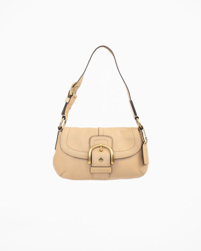 Vintage Coach Soho Leather Buckle Bag