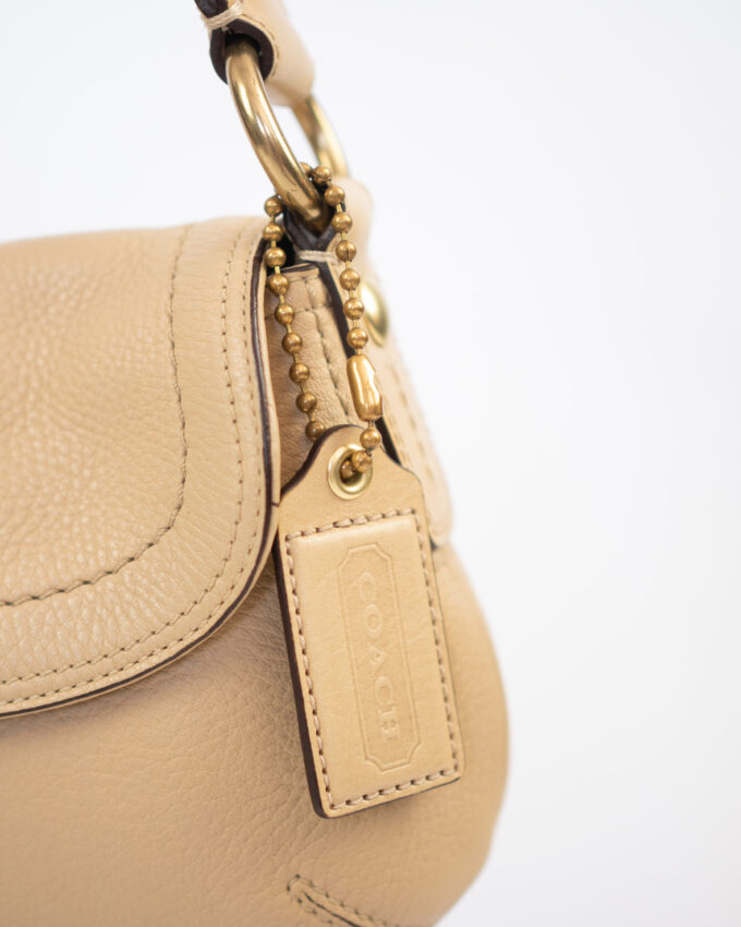 Vintage Coach Soho Leather Buckle Bag