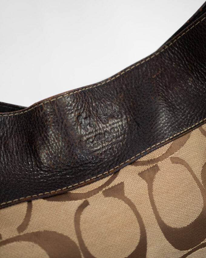 Vintage Coach Zoe Monogram Bag