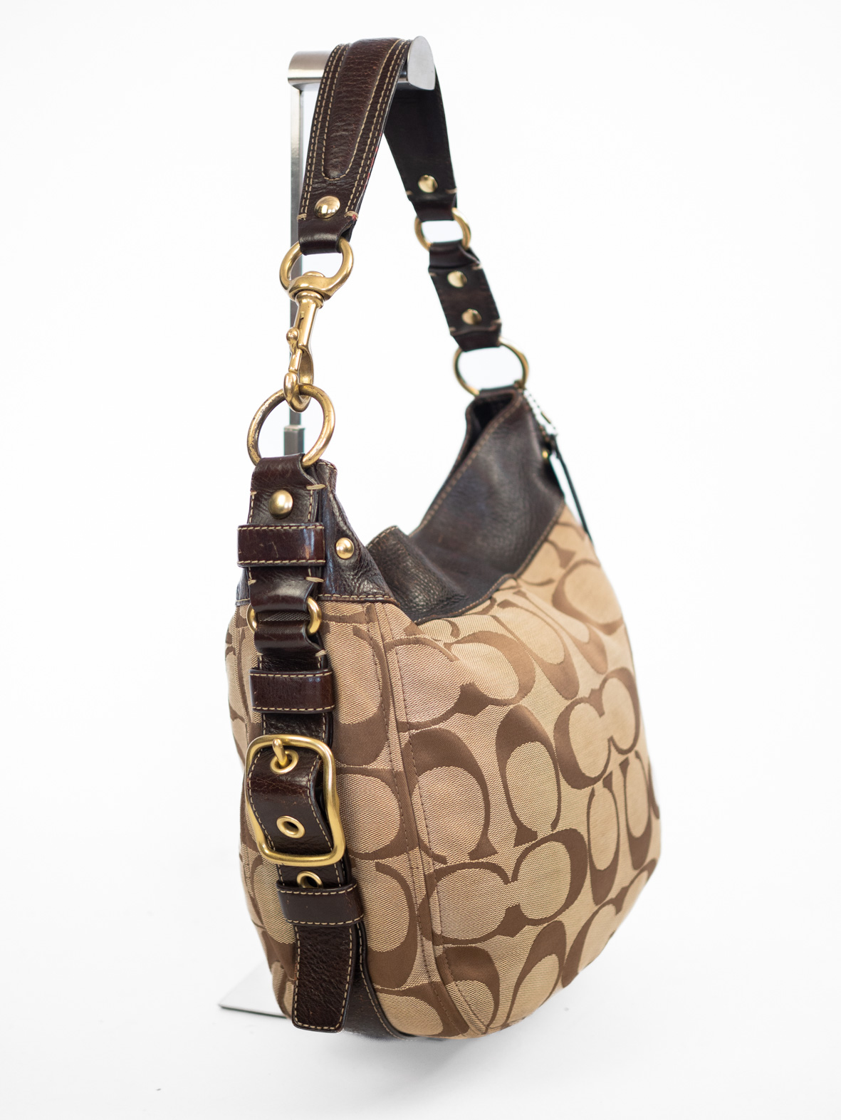 Vintage Coach Zoe Monogram Bag - Image 5