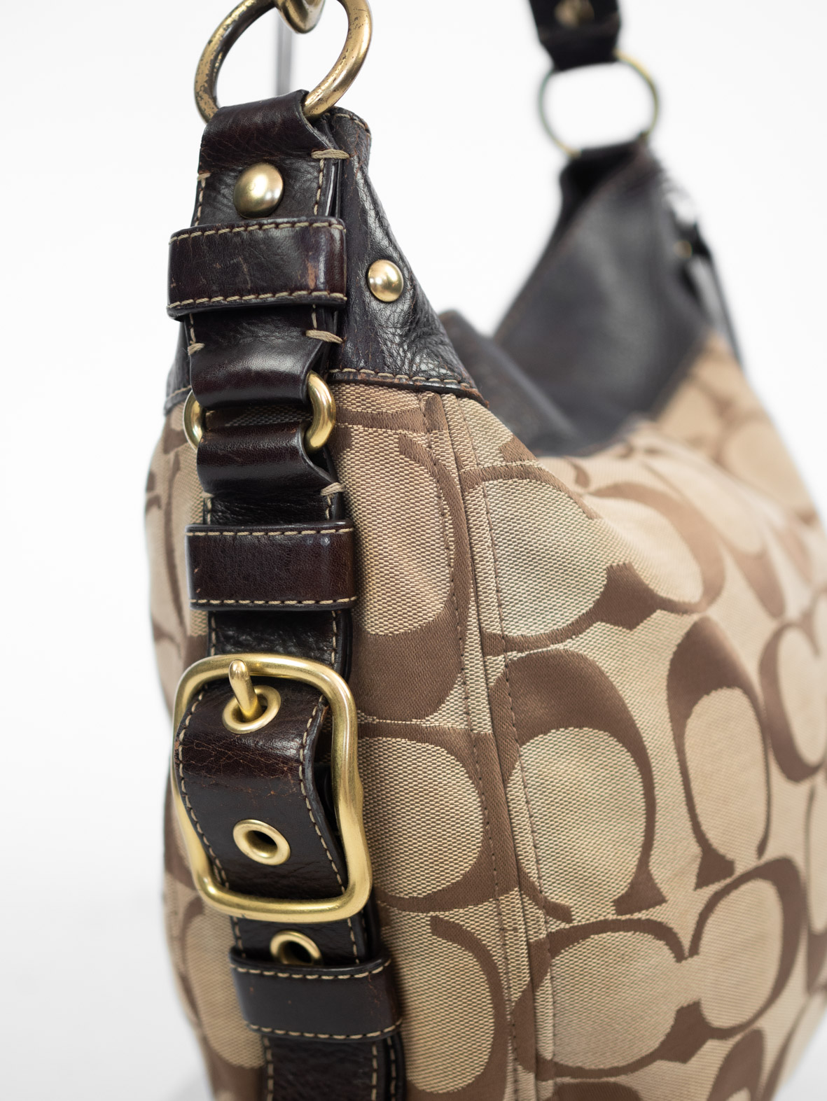 Vintage Coach Zoe Monogram Bag - Image 2