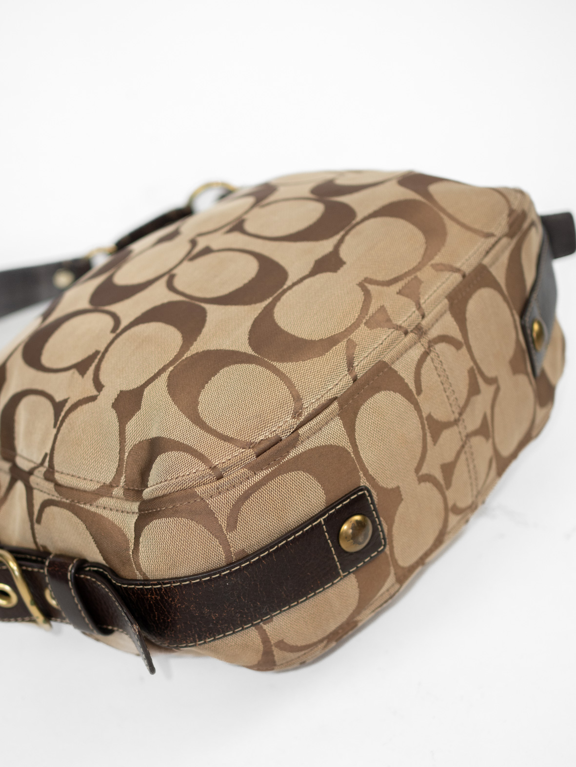 Vintage Coach Zoe Monogram Bag - Image 6