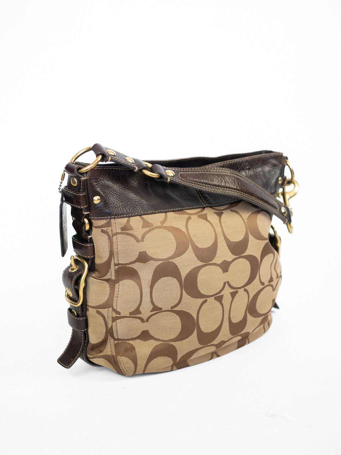 Vintage Coach Zoe Monogram Bag - Image 10