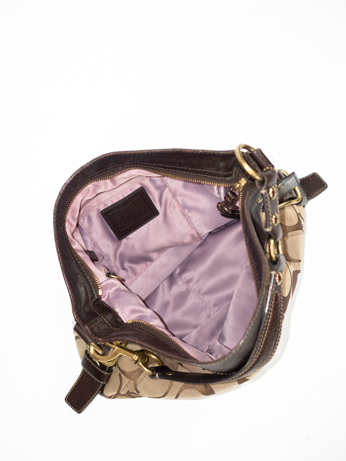 Vintage Coach Zoe Monogram Bag - Image 8