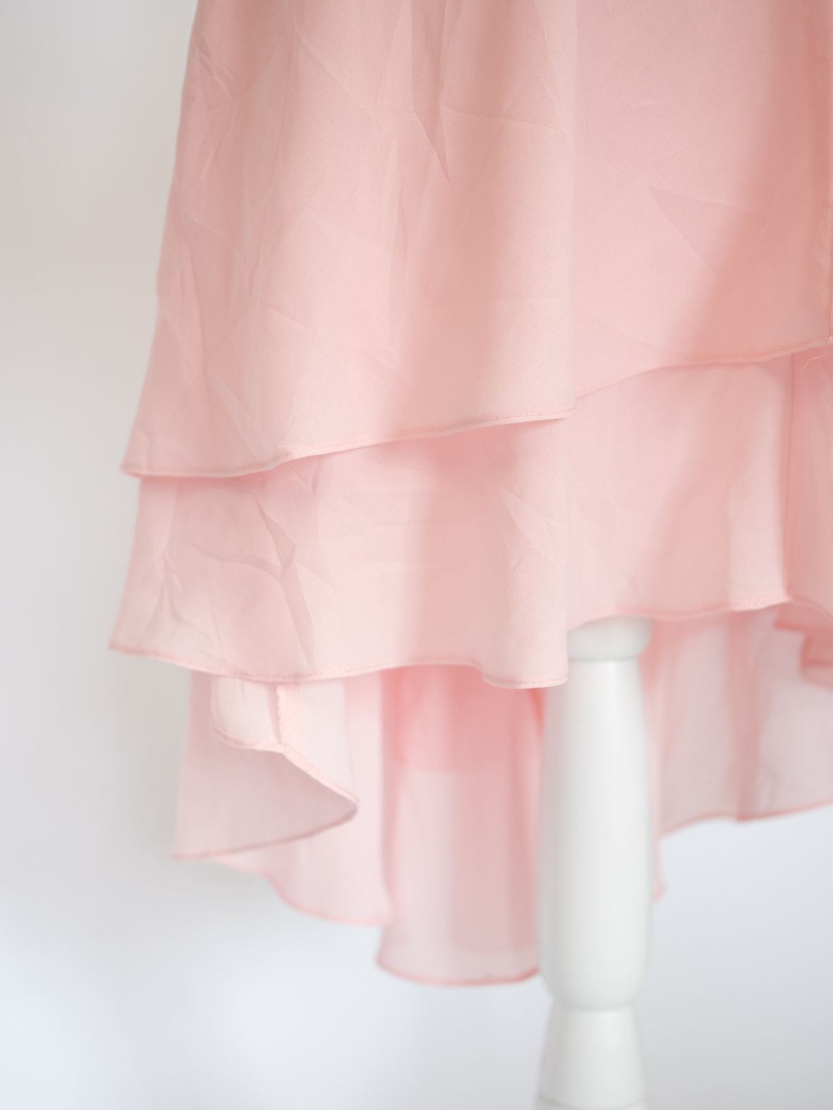 Soft Bloom Layered Vintage Midi Dress - S - Image 3