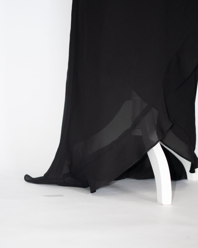 Alyn Paige Midnight Elegance Vintage Maxi Dress - S/M