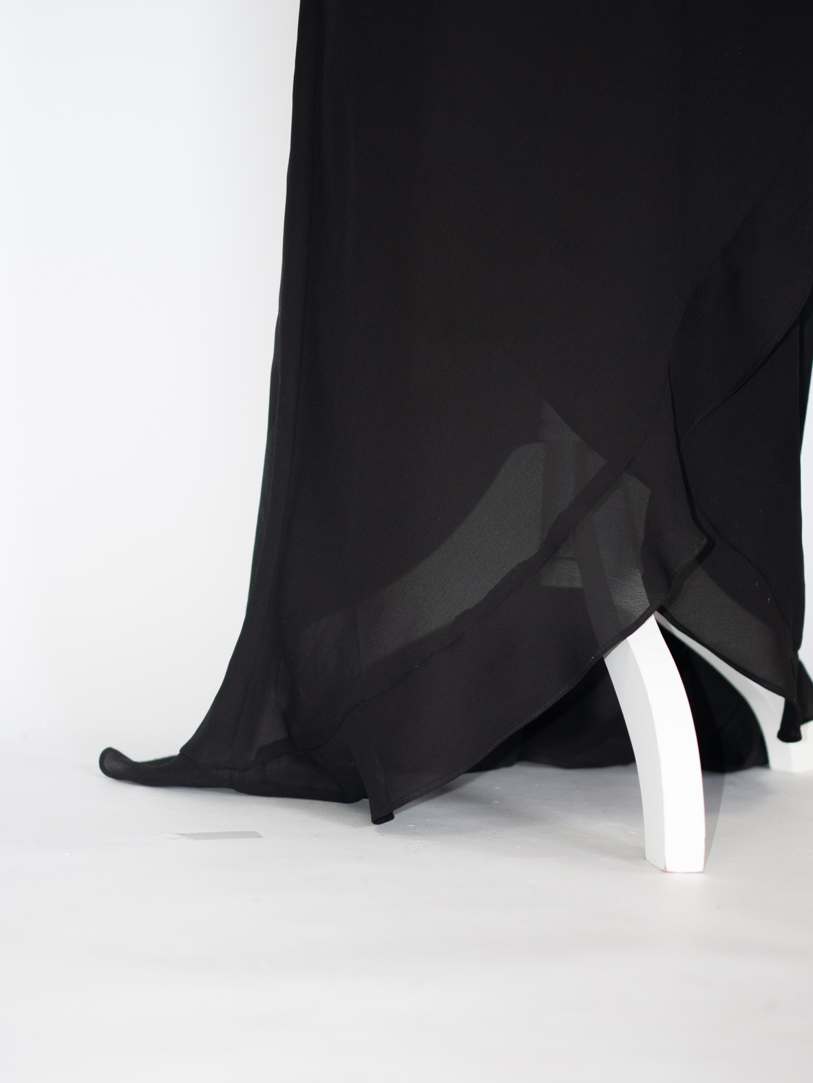 Alyn Paige Midnight Elegance Vintage Maxi Dress - S/M - Image 3