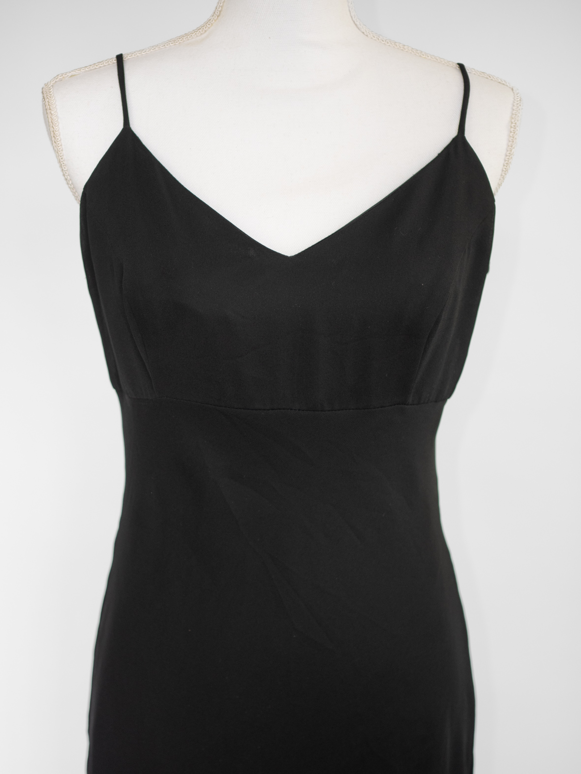 Alyn Paige Midnight Elegance Vintage Maxi Dress - S/M - Image 4
