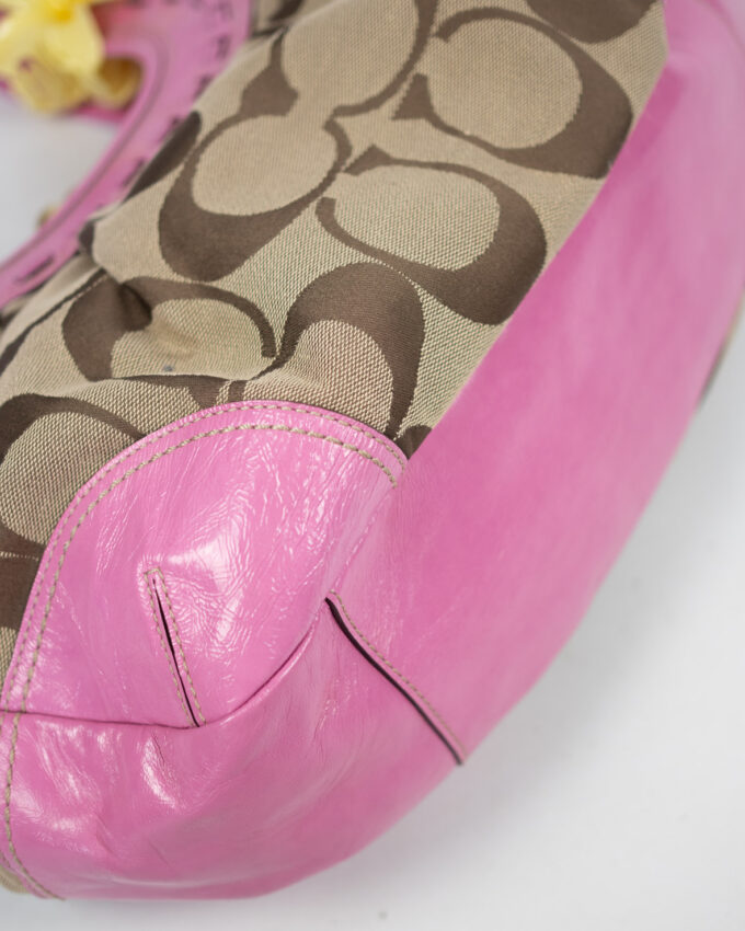 Vintage Coach Ergo Monogram Kisslock Bag
