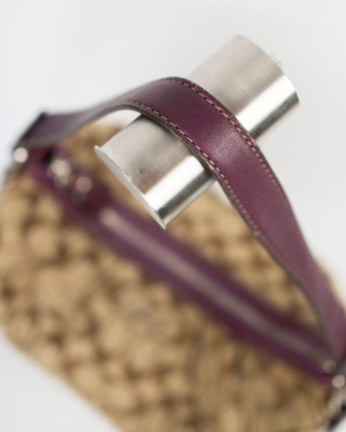Vintage Coach Monogram Shoulder Bag
