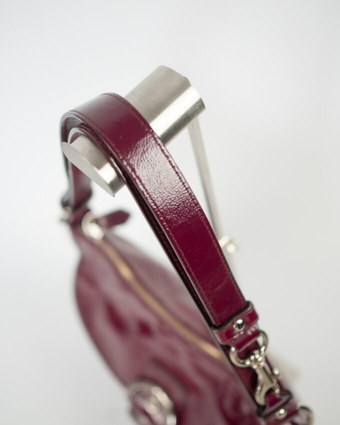 Vintage Coach Plum Soho Patent Leather Bag