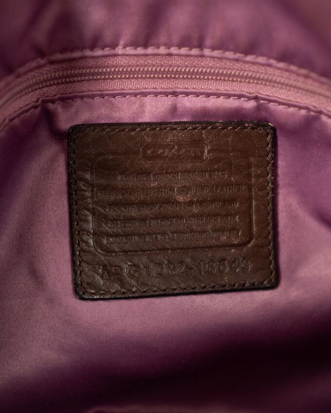 Brown Vintage Coach Madison Leather Bag