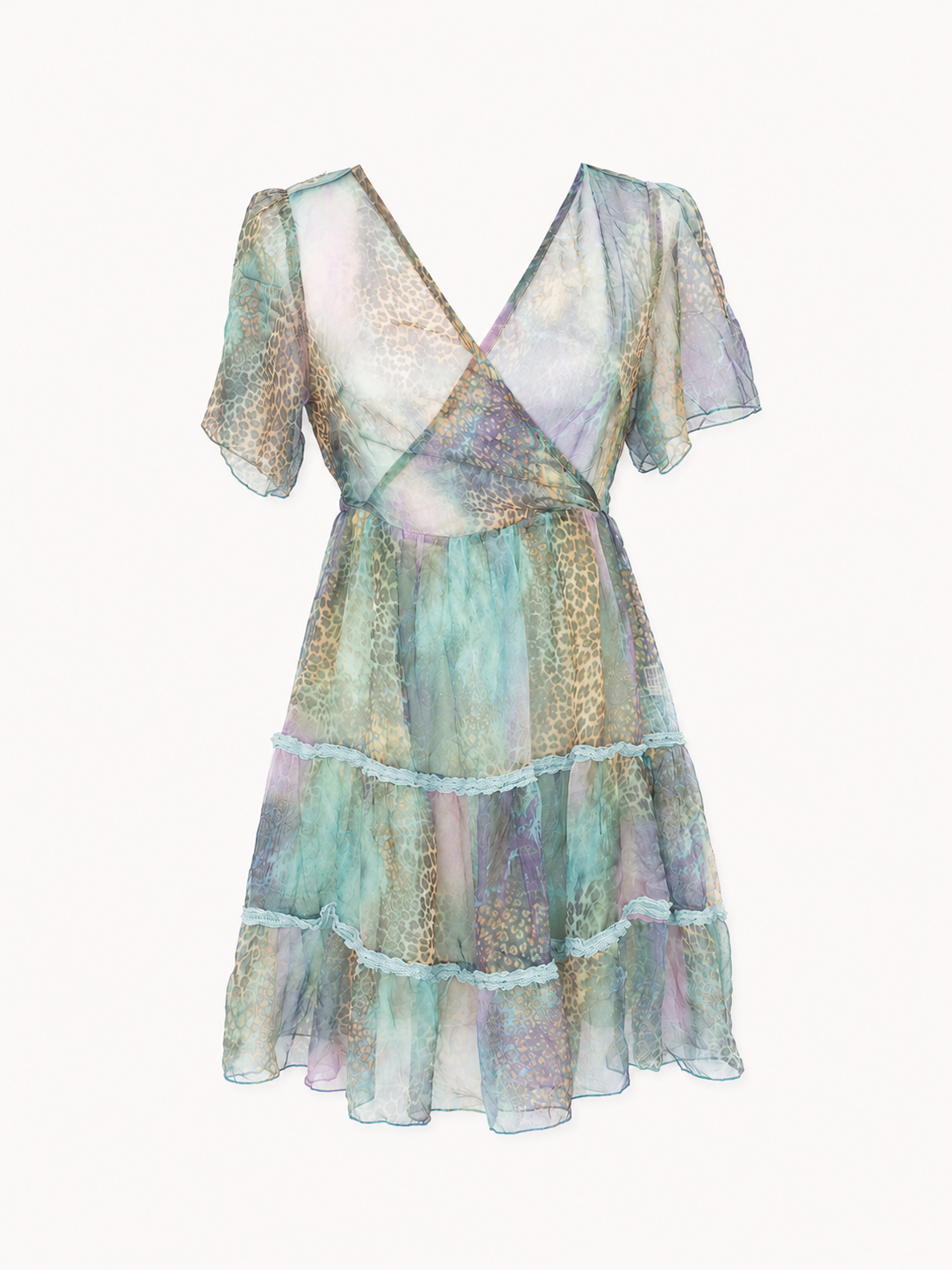 Vintage Silk Blend Dress - S