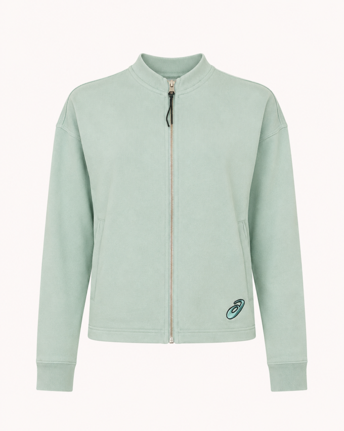 Vintage Asics Zip-Up  Cotton Jacket  - S