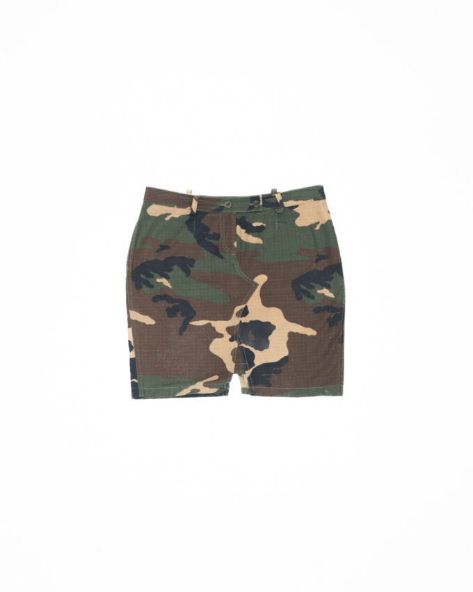 Vintage Camouflage Skirt – Rose D. – S/M
