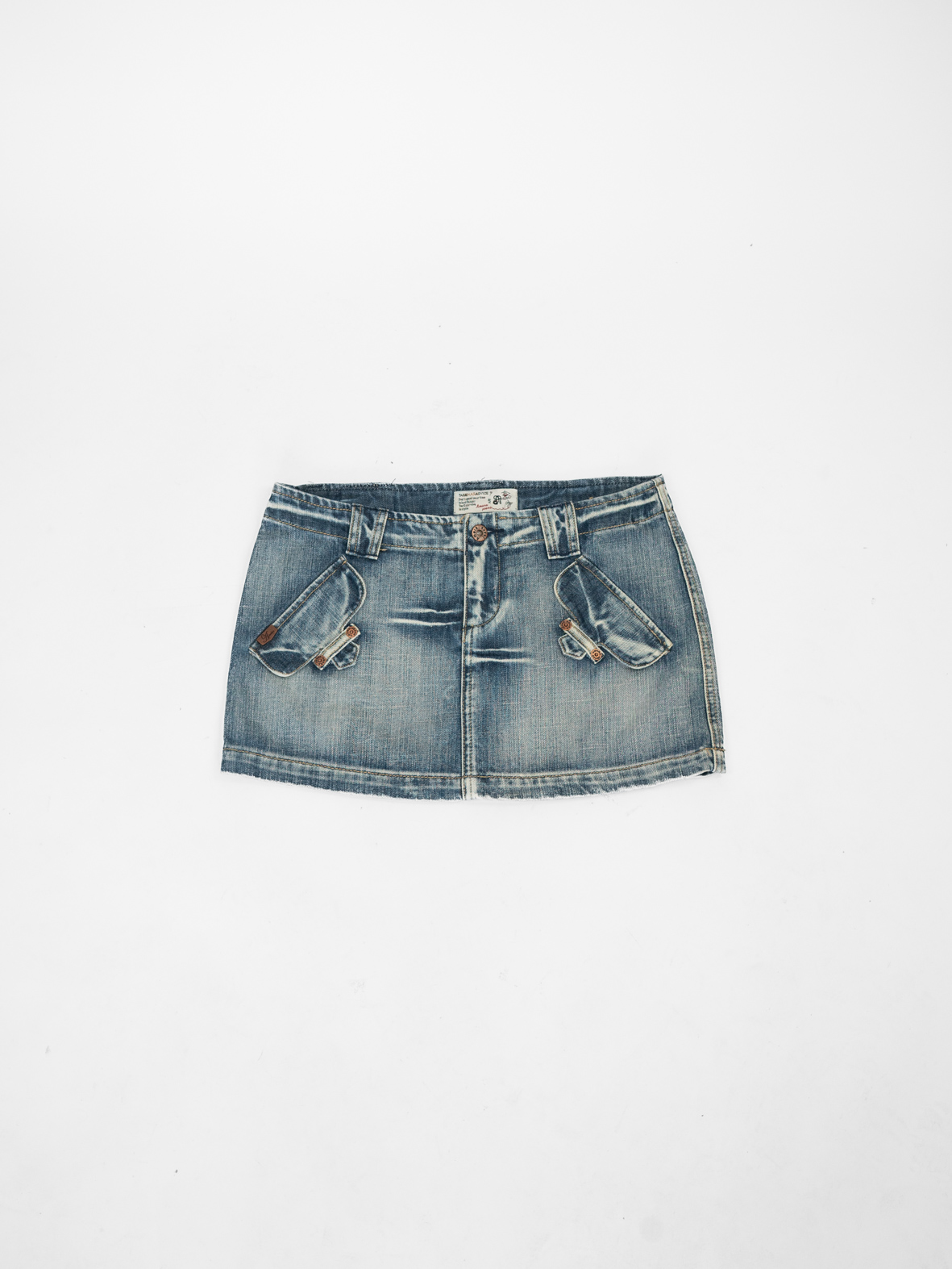 Vintage Denim Mini Skirt – Tamara Jeans – S/M