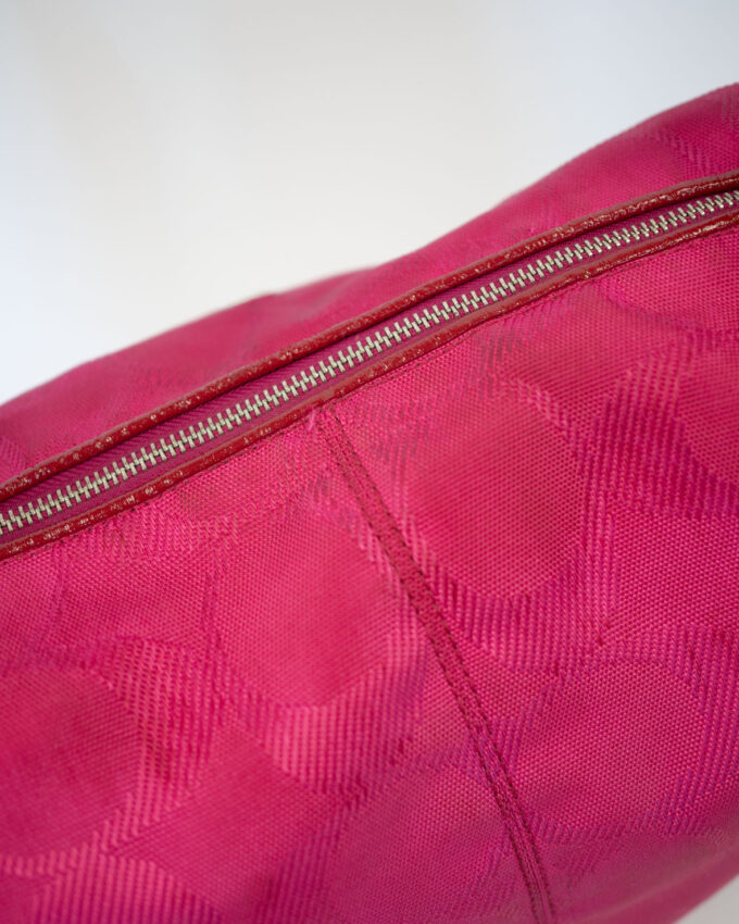 Rare Vintage Coach Pink Monogram Hobo Bag
