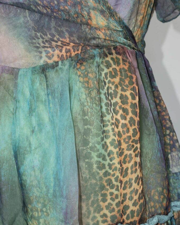 Vintage Silk Blend Dress - S