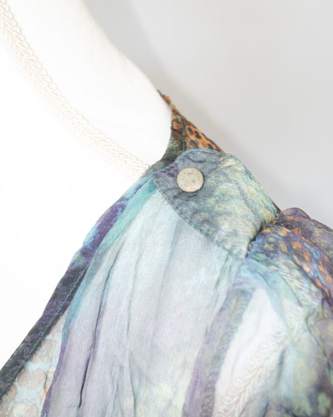 Vintage Silk Blend Dress - S